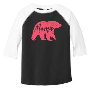 Pink Mama Bear Toddler Fine Jersey T-Shirt