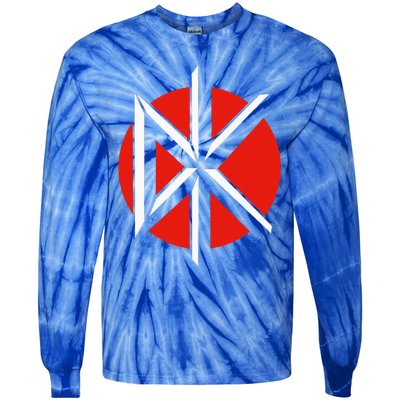 Punk Music Band by Rock Off Tie-Dye Long Sleeve Shirt