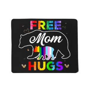 Pride Mama Bear Free Mom Hugs Mousepad