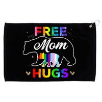 Pride Mama Bear Free Mom Hugs Grommeted Golf Towel