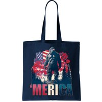 Patriotic Merica Bigfoot Sasquatch Bag
