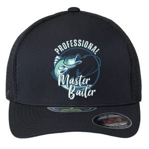 Professional Master Baiter Fishing Flexfit Unipanel Trucker Cap