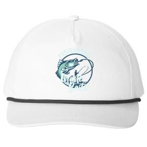 Professional Master Baiter Fishing Snapback Five-Panel Rope Hat