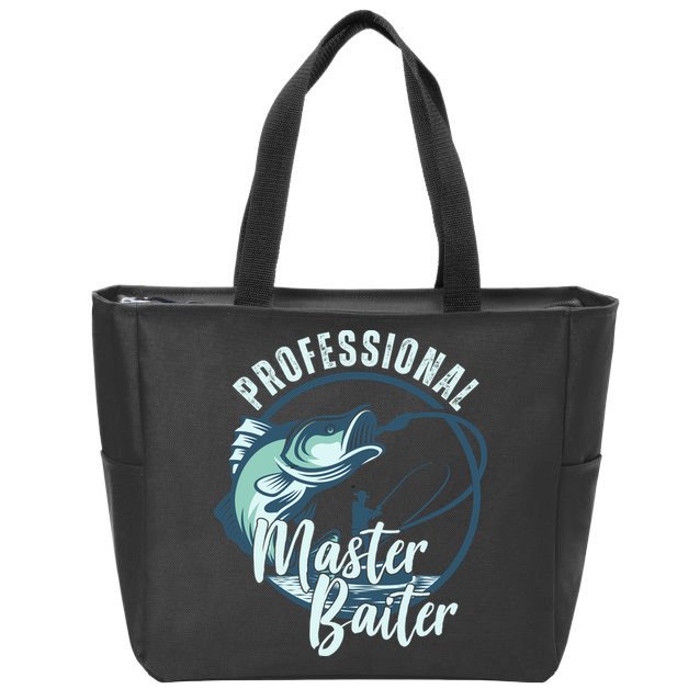 Professional Master Baiter Fishing Zip Tote Bag