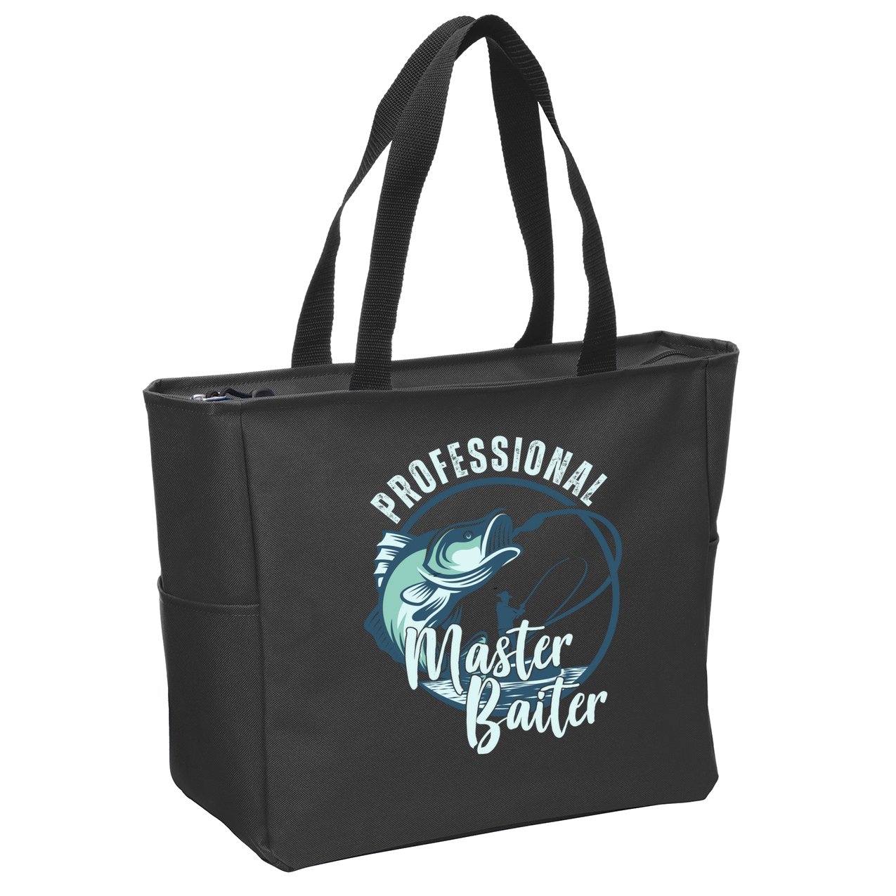 Professional Master Baiter Fishing Zip Tote Bag