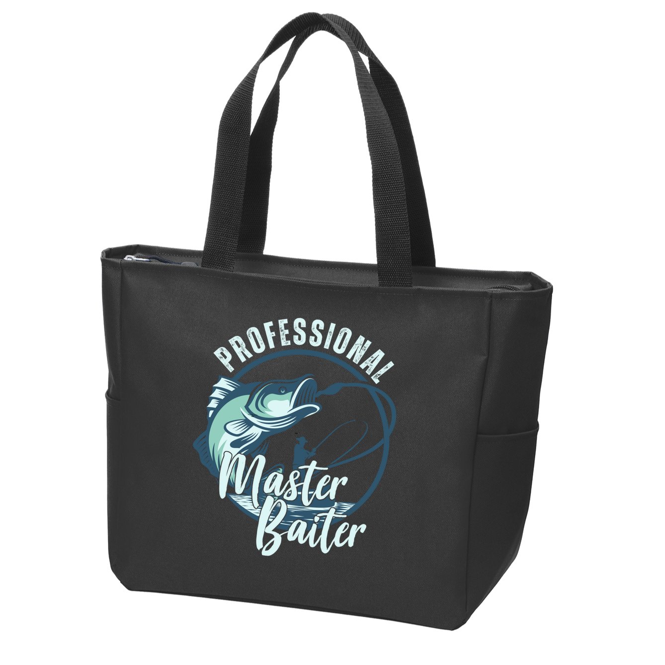 Professional Master Baiter Fishing Zip Tote Bag