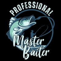 Professional Master Baiter Fishing Zip Tote Bag