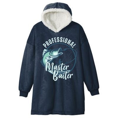 Professional Master Baiter Fishing Hooded Wearable Blanket