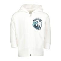 Professional Master Baiter Fishing Toddler Zip Fleece Hoodie