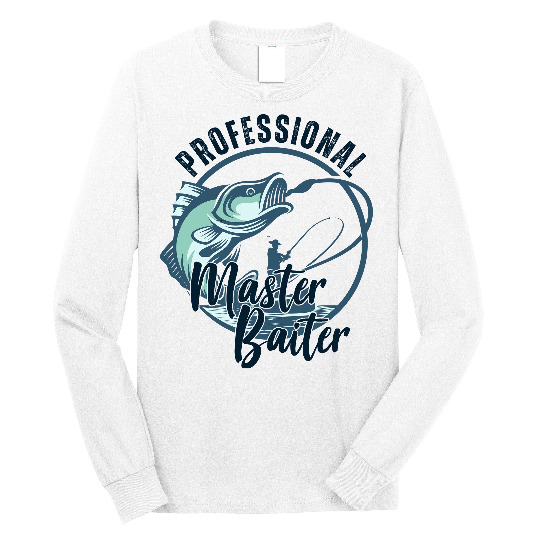 Professional Master Baiter Fishing Long Sleeve Shirt