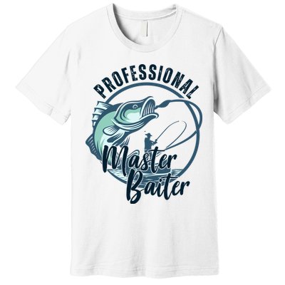 Professional Master Baiter Fishing Premium T-Shirt