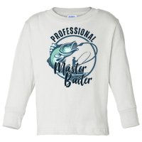 Professional Master Baiter Fishing Toddler Long Sleeve Shirt