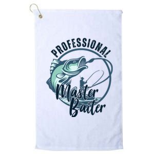 Professional Master Baiter Fishing Platinum Collection Golf Towel