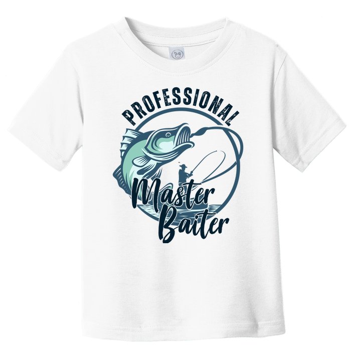 Professional Master Baiter Fishing Toddler T-Shirt