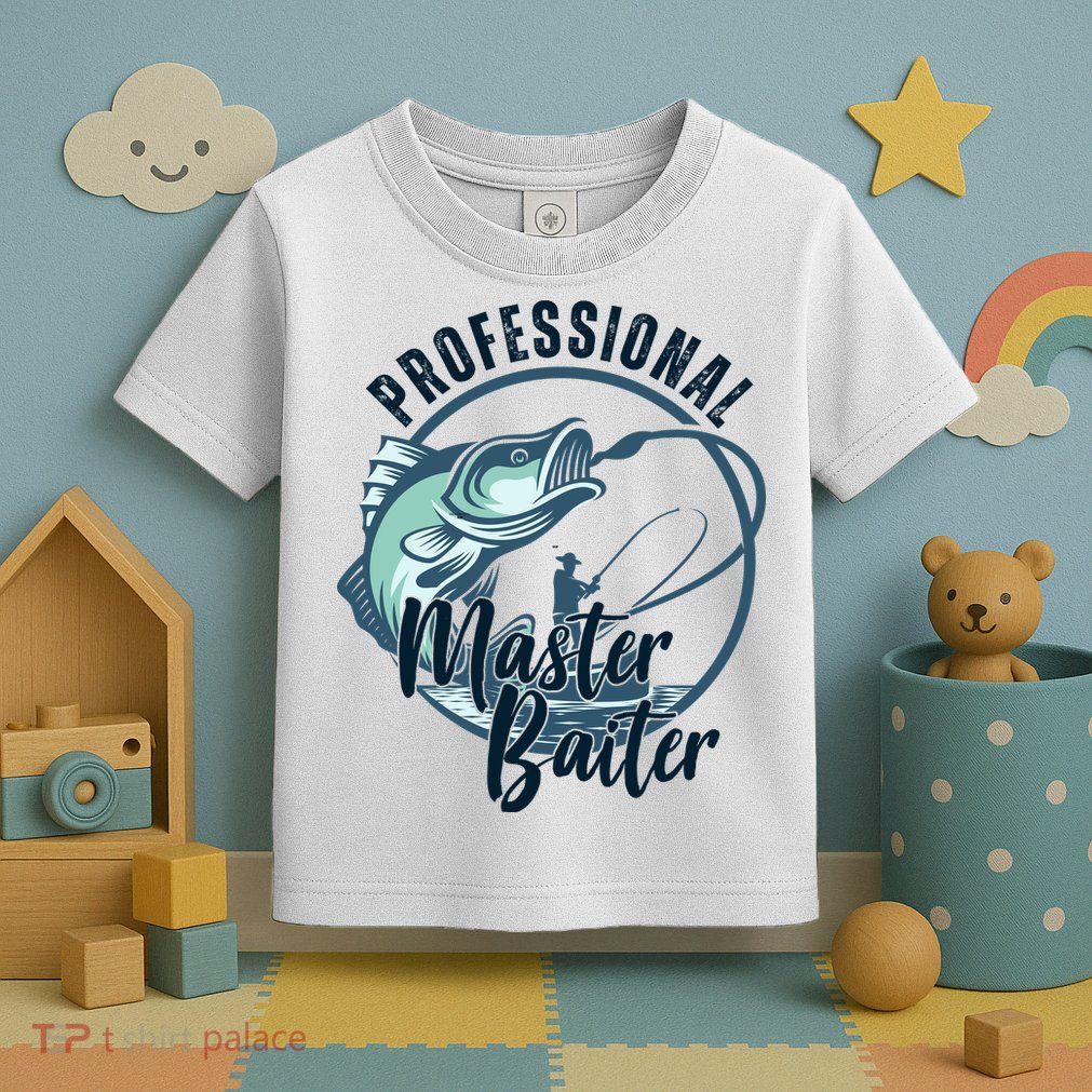 Professional Master Baiter Fishing Toddler T-Shirt