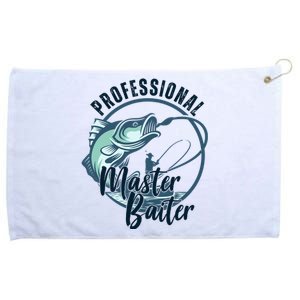 Professional Master Baiter Fishing Grommeted Golf Towel