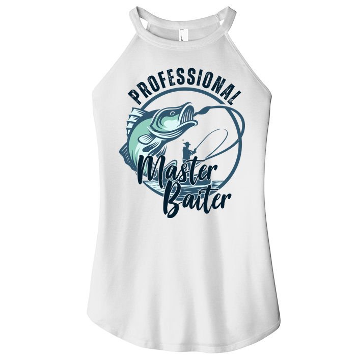 Professional Master Baiter Fishing Women's Perfect Tri Rocker Tank
