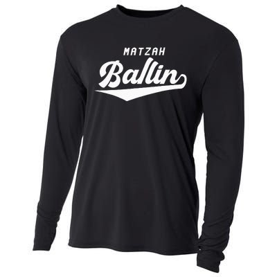 Passover Matzah Ballin Jewish Pesach Matzo Ball Frogs Cooling Performance Long Sleeve Crew