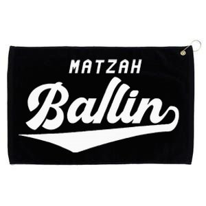 Passover Matzah Ballin Jewish Pesach Matzo Ball Frogs Grommeted Golf Towel