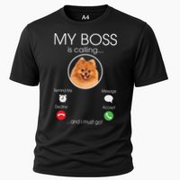 Pomeranian My Boss Cooling Performance Crew T-Shirt