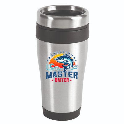 Pro Master Baiter Fishing Gifts 16oz Travel Tumbler