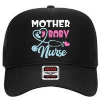 Postpartum Mother Baby Nurse Mom Baby Postpartum Nursing High Crown Mesh Back Trucker Hat