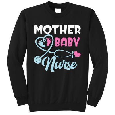 Postpartum Mother Baby Nurse Mom Baby Postpartum Nursing Sweatshirt