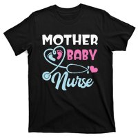 Postpartum Mother Baby Nurse Mom Baby Postpartum Nursing T-Shirt