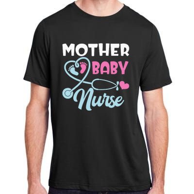 Postpartum Mother Baby Nurse Mom Baby Postpartum Nursing Adult ChromaSoft Performance T-Shirt