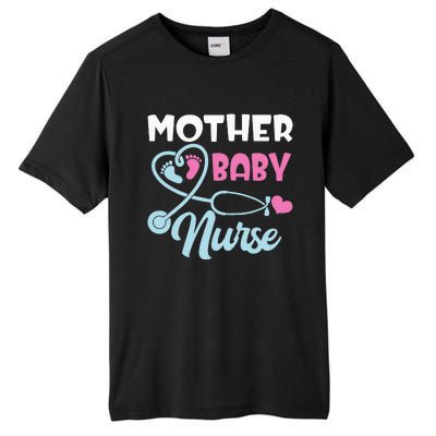 Postpartum Mother Baby Nurse Mom Baby Postpartum Nursing Tall Fusion ChromaSoft Performance T-Shirt