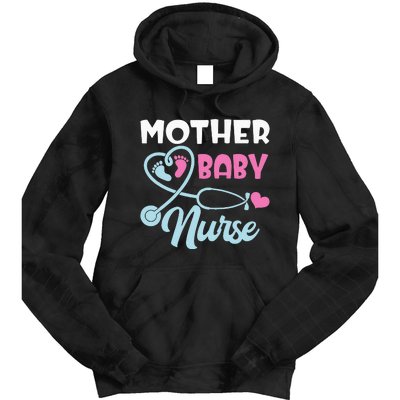 Postpartum Mother Baby Nurse Mom Baby Postpartum Nursing Tie Dye Hoodie