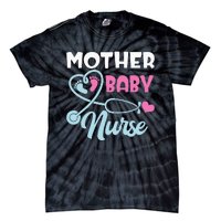 Postpartum Mother Baby Nurse Mom Baby Postpartum Nursing Tie-Dye T-Shirt