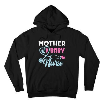 Postpartum Mother Baby Nurse Mom Baby Postpartum Nursing Tall Hoodie