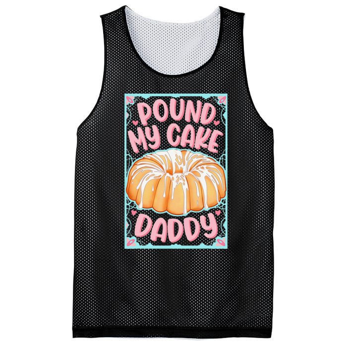 Pound My Cake Daddy Mesh Reversible Basketball Jersey Tank