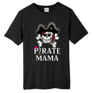 Pirate Mama Costume Jolly Roger Crossbones Funny Pirate Mom Tall Fusion ChromaSoft Performance T-Shirt