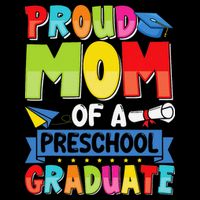 Proud Mom Class Of 2025 Preschool Pre-K Graduate Graduation Bag