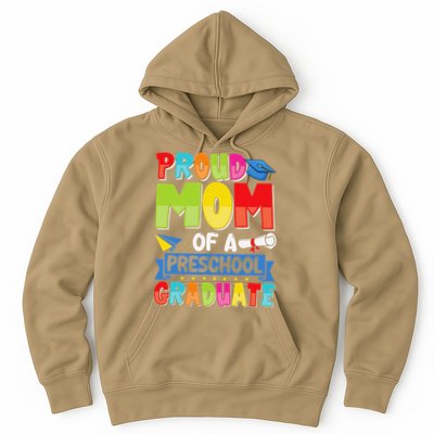 Proud Mom Class Of 2025 Preschool Pre-K Graduate Graduation Hoodie