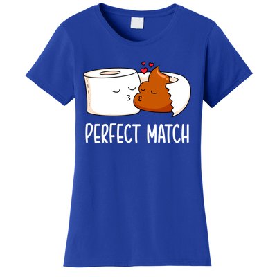 Perfect Match Couple In Love Valentine's Day Cool Gift Women's T-Shirt