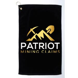 Patriot Mining Claims Platinum Collection Golf Towel