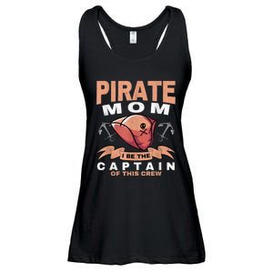 Pirate Mom Caribbean Freebooter Captain Mother Pirate Ladies Essential Flowy Tank