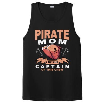 Pirate Mom Caribbean Freebooter Captain Mother Pirate PosiCharge Competitor Tank