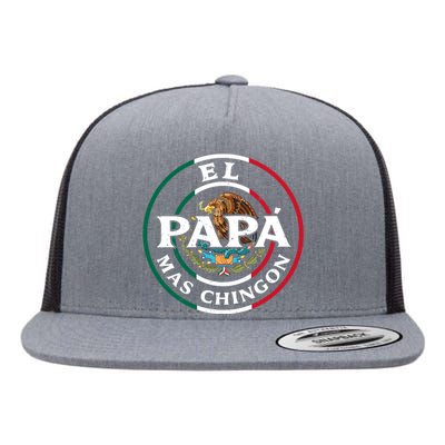 Papa Mas Chingon Mexico Flat Bill Trucker Hat