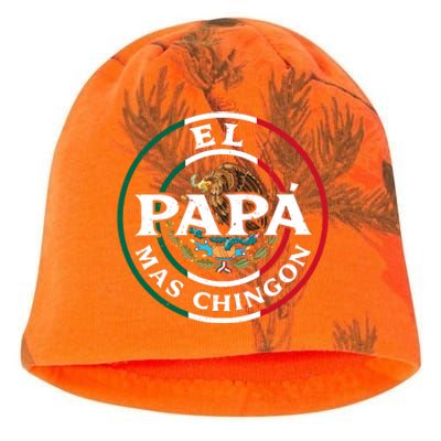 Papa Mas Chingon Mexico Kati - Camo Knit Beanie