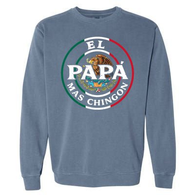 Papa Mas Chingon Mexico Garment-Dyed Sweatshirt