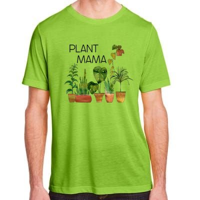 Plant Mama Crazy Plant Lady Monstera Mom Adult ChromaSoft Performance T-Shirt