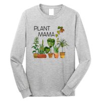 Plant Mama Crazy Plant Lady Monstera Mom Long Sleeve Shirt