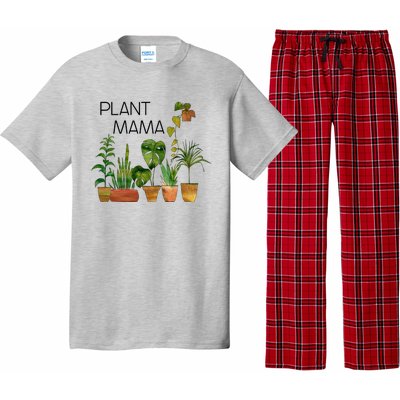 Plant Mama Crazy Plant Lady Monstera Mom Pajama Set