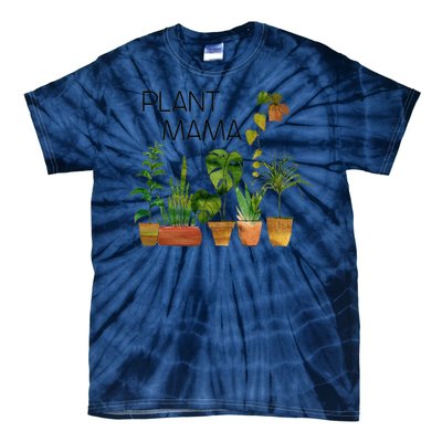 Plant Mama Crazy Plant Lady Monstera Mom Tie-Dye T-Shirt