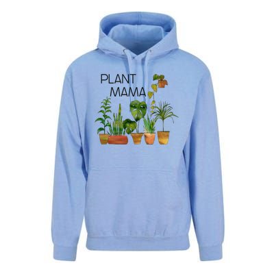 Plant Mama Crazy Plant Lady Monstera Mom Unisex Surf Hoodie