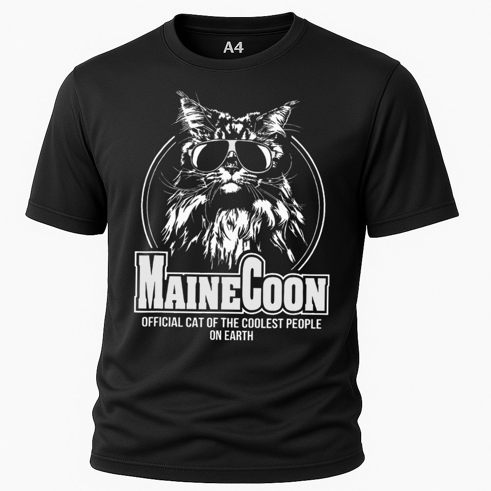 Proud Maine Coon Cool Cat Cooling Performance Crew T-Shirt